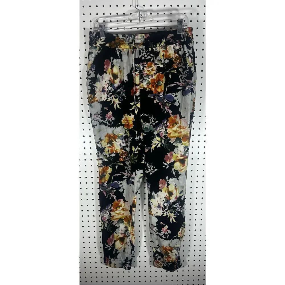David Bitton multi floral pants